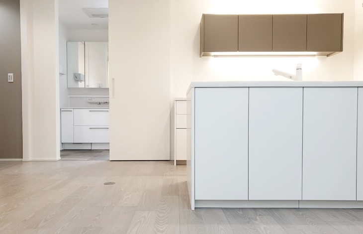 家事動線を考慮した洗面脱衣所