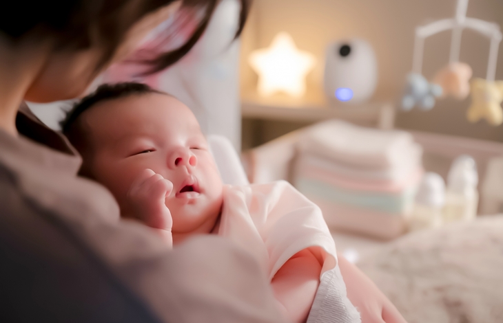 夜泣きをしてしまった際や、元気いっぱいに遊んでいる際も、外への音漏れを軽減